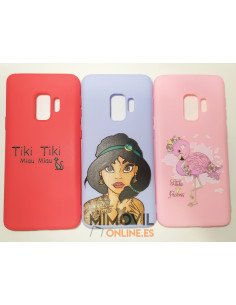 Funda de gel con dibujos para Samsung Galaxy S9