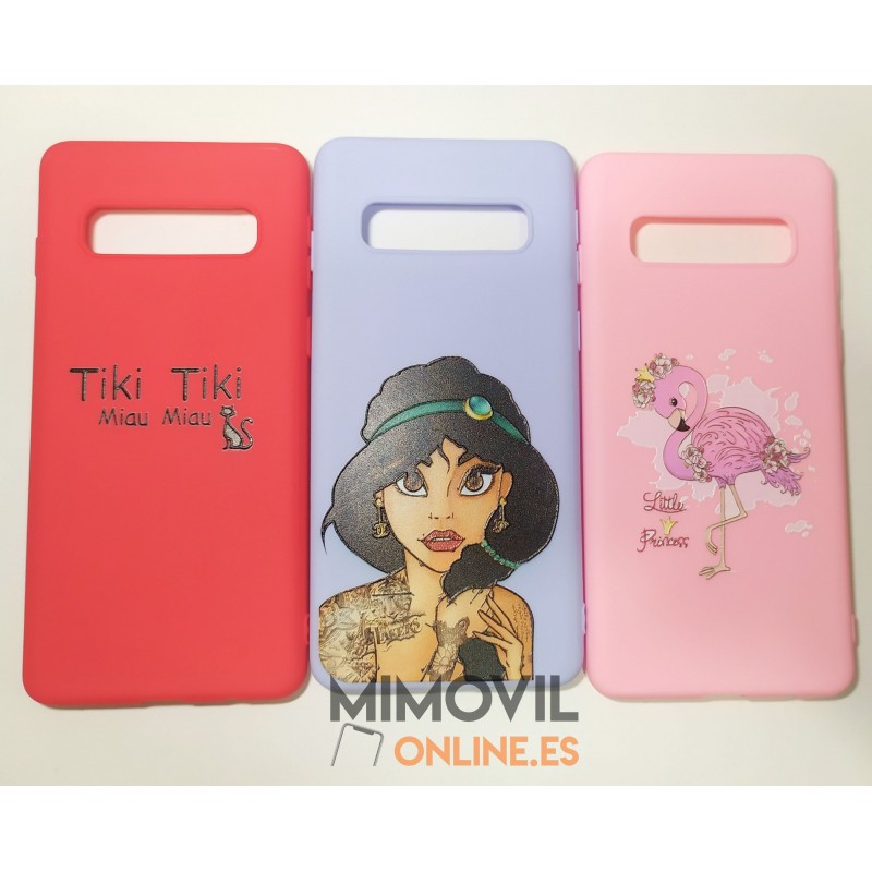 Funda de gel con dibujos para Samsung Galaxy S10 Plus