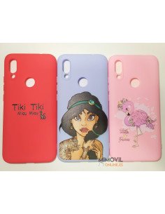 Funda de gel con dibujos para Xiaomi Redmi Note 7