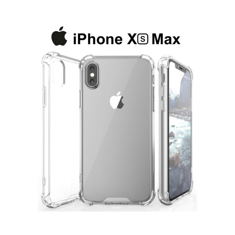 Funda transparente anti-golpes para iPhone XS Max