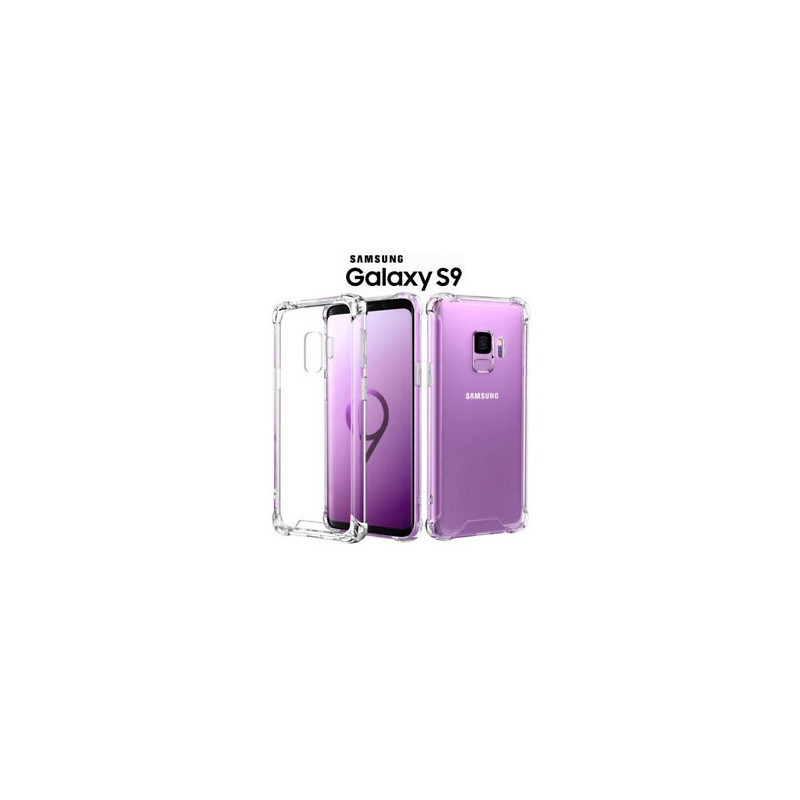 Funda transparente anti-golpes para Samsung S9