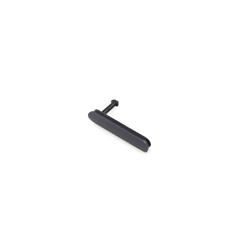 Tapa negra de conector de carga Micro USB para Sony Xperia Z3, D6603, D6643, D6653