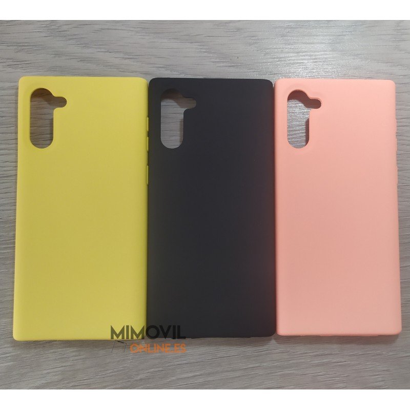 Funda silicona calidad para Samsung Note 10