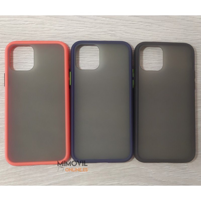 Funda bordes de color para iPhone 11 Pro Max