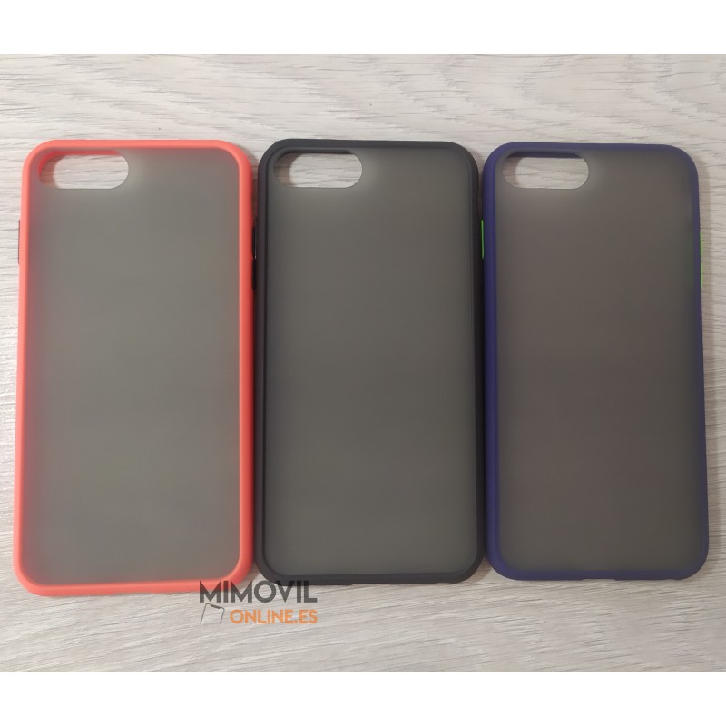 Funda bordes de color para iPhone 7 Plus / 8 Plus