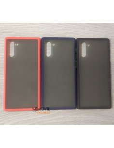 Funda bordes de color para Samsung Note 10