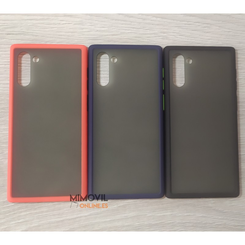 Funda bordes de color para Samsung Note 10