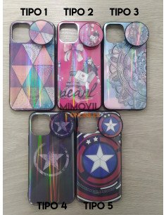 Funda dibujos con soporte de regalo para iPhone 11 Pro Max