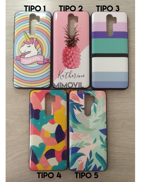 Funda de dibujos con bordes de gel para Xiaomi Redmi Note 8 Pro