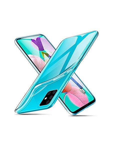 Funda de gel transparente para Samsung A71