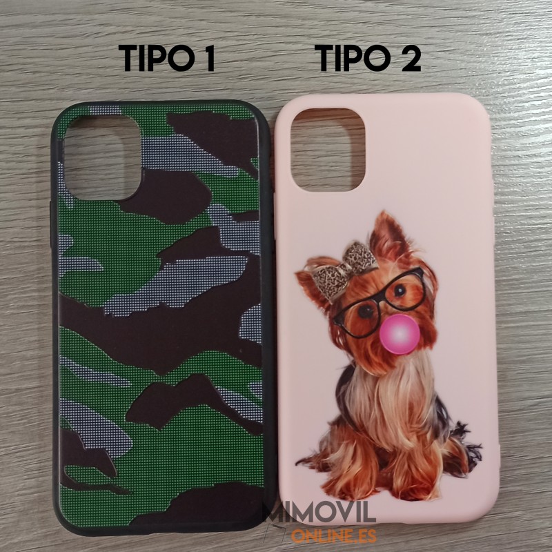 Funda de gel con dibujos para iPhone 11