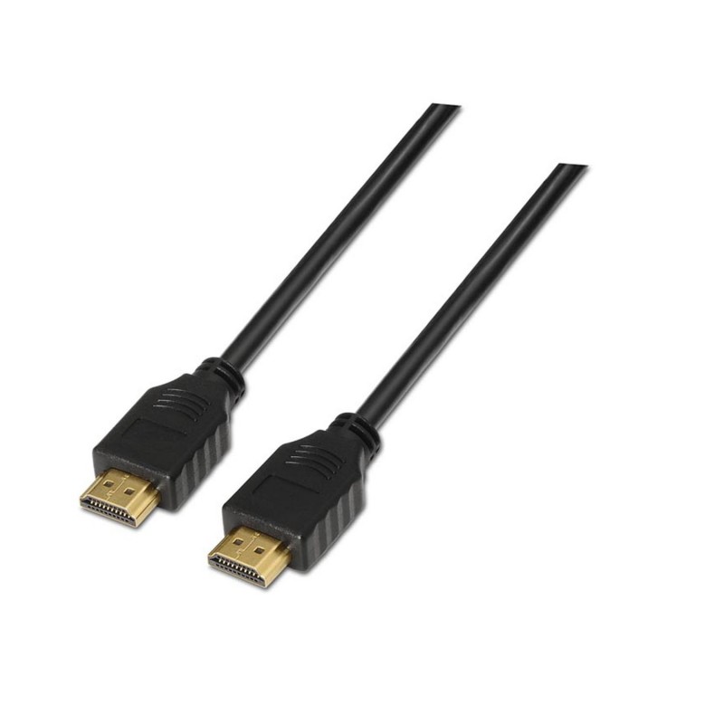 CABLE HDMI - CONECTORES MACHO / MACHO - RESOLUCIÓN HASTA 3840*2160 30HZ CON CANAL ETHERNET - 1 METROS