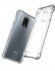 Funda transparente anti-golpes para Xiaomi Redmi Note 9