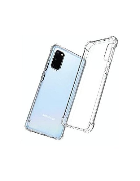 Funda transparente anti-golpes para Samsung S20 Plus
