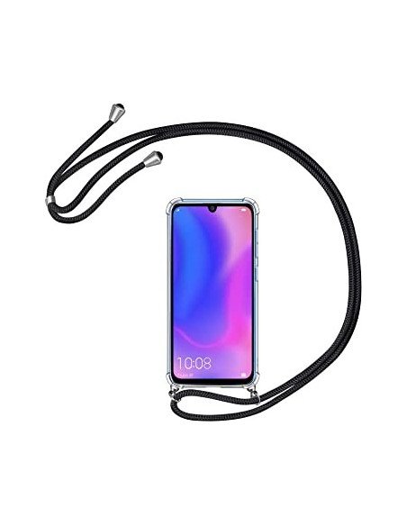 Funda antigolpes con cuerdas para Xiaomi Redmi Note 8 Pro
