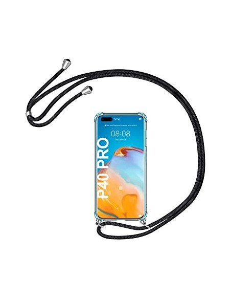 Funda antigolpes con cuerdas para Huawei P40 pro