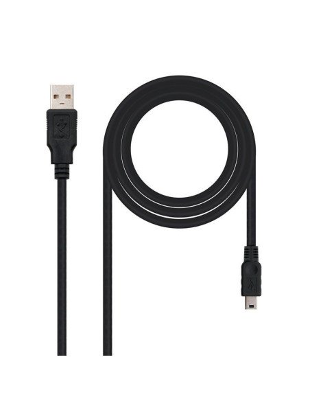 Cable usb 2.0 - USB TIPO A MACHO/MINIUSB TIPO B MACHO (1M)