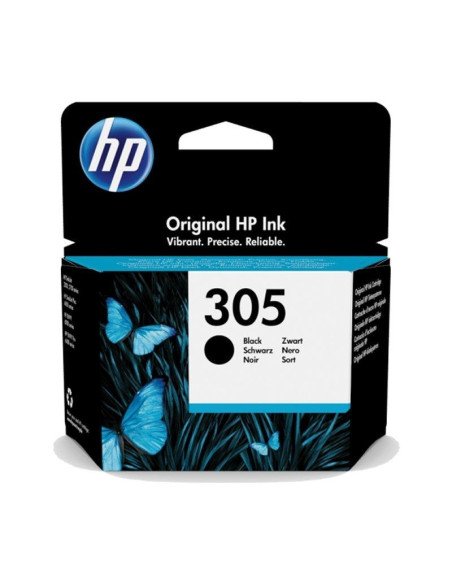 Cartucho de tinta original Negro HP 305
