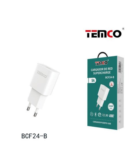 Cargador Supercarga 5A 24W
