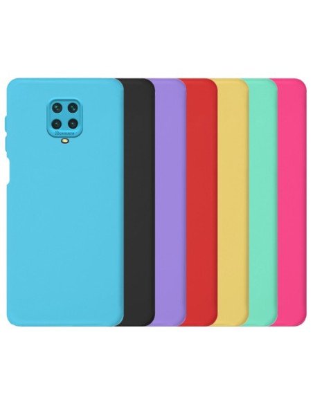 Funda Silicona Suave Xiaomi Redmi Note 9S/9 Pro con Camara 3D