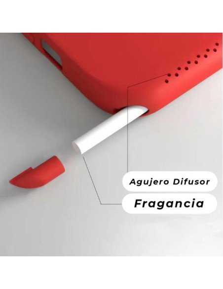 Funda Silicona Suave con Perfume para iPhone 11 Pro Max