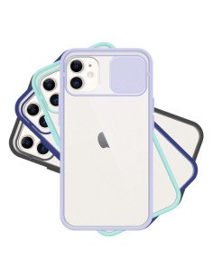 Funda Gel Iphone 11 con cámara Cubierta Deslizante