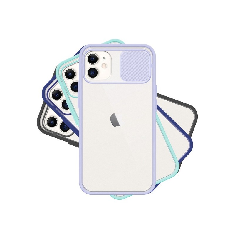 Funda Gel Iphone 11 con cámara Cubierta Deslizante