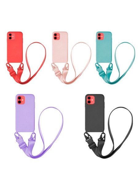 Funda suave con Cordón Ancho IPhone 12 Mini