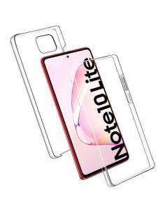 Funda Doble Samsung Galaxy A81 / Note 10 Lite Silicona Transparente Delantera y Trasera