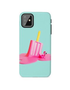 Funda Gel Doble Capa Samsung Galaxy A81/Note 10 Lite - Helado Flamenco