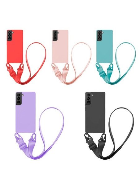 Funda suave con Cordón Ancho Samsung Galaxy S21Plus