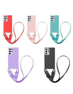 Funda suave con Cordón Ancho Samsung Galaxy S21Ultra
