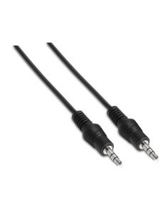 Cable Estéreo Aisens A128-0142/ Jack 3.5 Macho - Jack 3.5 Macho/ 1.5m/ Negro