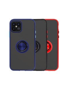 Funda de gel con anilla para iPhone 12 pro max