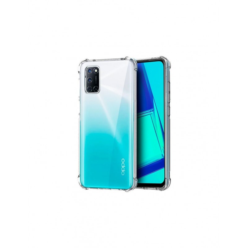 Funda Antigolpe Oppo A52/A72/A92 Gel Transparente con esquinas Reforzadas