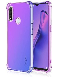 Funda Antigolpe Oppo A31 Gel Transparente con esquinas