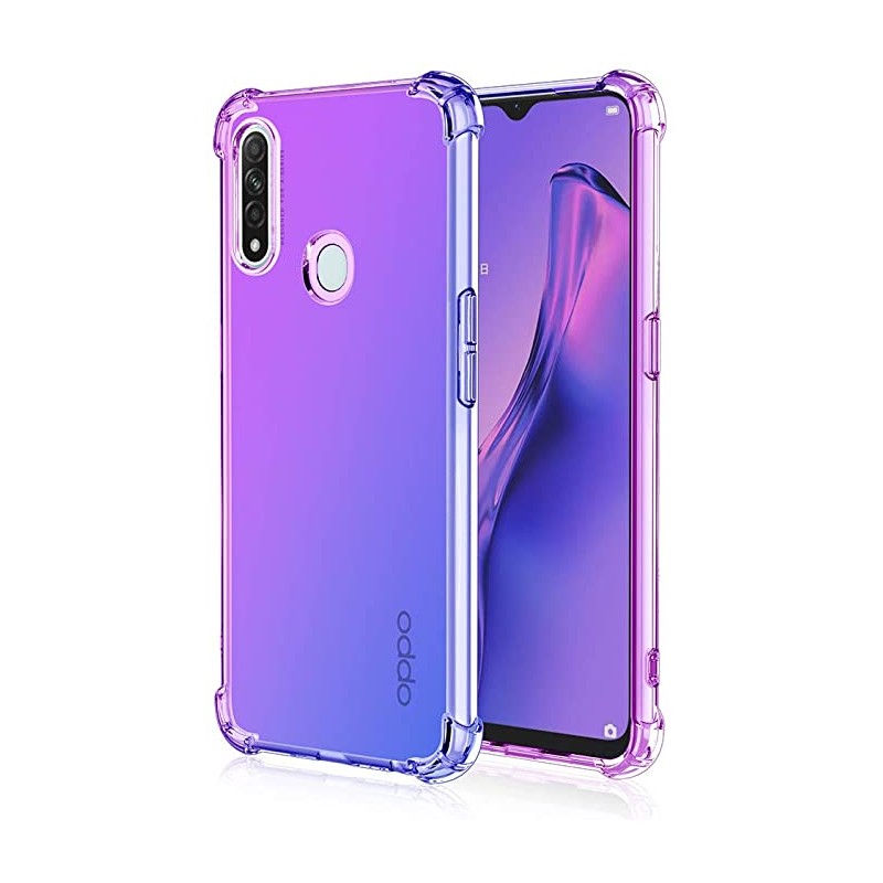 Funda Antigolpe Oppo A31 Gel Transparente con esquinas