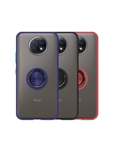 Funda Gel Xiaomi Redmi Note 9T Imán con soporte Smoked