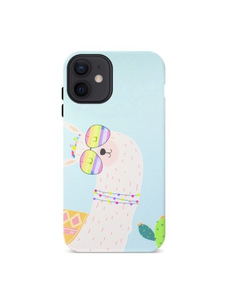 Funda Gel Relieve IPhone 12 / 12 Pro - Alpaca