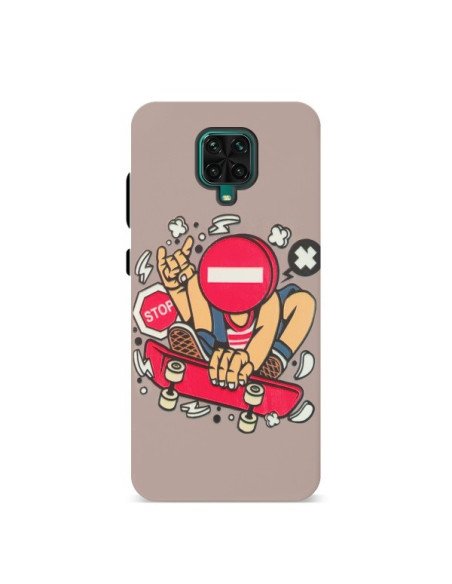 Funda Gel Relieve Xiaomi Redmi Note 9 Pro/ Note 9s - STOP
