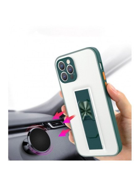 Funda Kickstand Antigolpe Xiaomi Redmi Note 9S/9 Pro con Imán y Soporte de Pestaña