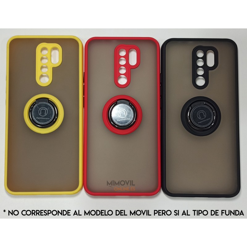 Funda gel con anilla para Xiaomi Redmi 8