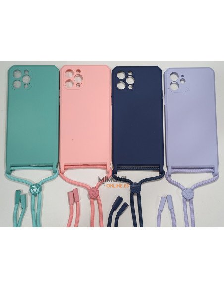 Funda cuerdas cubre camara iPhone 12 Pro Max