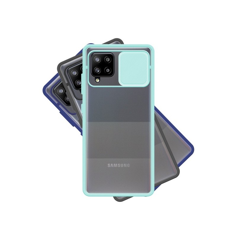 Funda Gel Samsung Galaxy S21 con cámara Cubierta Deslizante