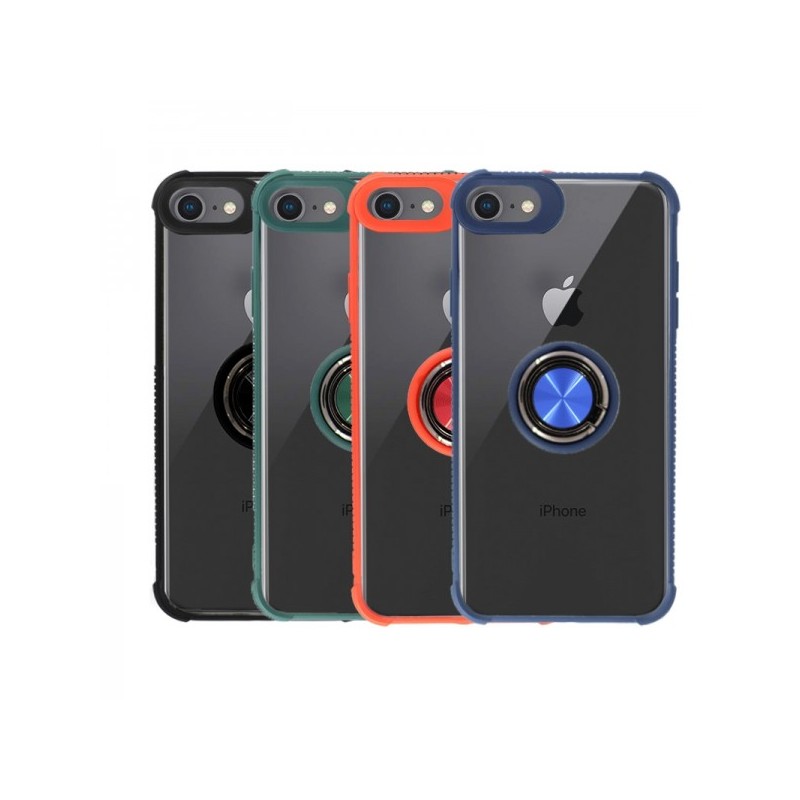 Funda de gel con anilla para iPhone 6 Plus / 6S Plus