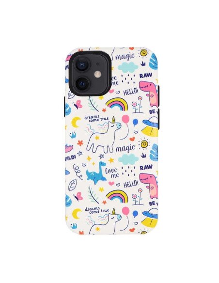 Funda Gel Doble capa para Xiaomi Redmi Note 10- Unicornio