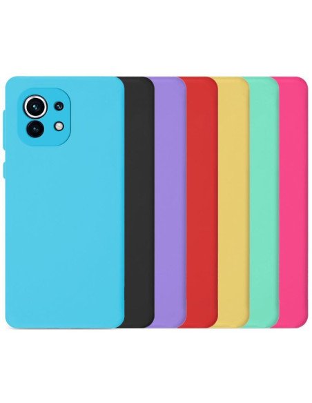 Funda Silicona Suave Xiaomi Mi 11 con Cámara 3D