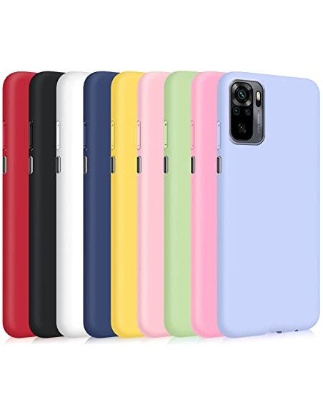 Funda silicona suave para Xiaomi Redmi Note 10