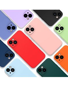 Funda silicona suave para iPhone 13 Mini