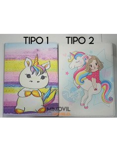Funda de dibujos universal tablet 10"